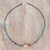 Multi-gemstone macrame pendant necklace, 'Rainbow Dreams' - Jasper and Calcite Beaded Pendant Necklace (image 2b) thumbail