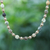 Gold-accented hematite beaded necklace, 'Bright Globe' - Gold-Accented Hematite Beaded Necklace thumbail