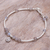 Labradorite charm bracelet, 'New Heart in Labradorite' - Labradorite and Sterling Silver Charm Bracelet (image 2) thumbail