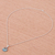 Roman glass pendant necklace, 'Morning Moon' - Hand Crafted Roman Glass Pendant Necklace (image 2c) thumbail