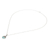Roman glass pendant necklace, 'Morning Moon' - Hand Crafted Roman Glass Pendant Necklace (image 2d) thumbail
