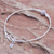 Silver beaded bracelet, 'Everyday Silver' - Karen and Sterling Silver Beaded Bracelet