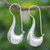 Sterling silver drop earrings, 'Rise and Shine' - Hand Crafted Sterling Silver Drop Earrings thumbail