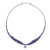 Lapis lazuli pendant necklace, 'Royal Spiral' - Silver and Lapis Lazuli Beaded Pendant Necklace (image 2d) thumbail