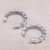 Sterling silver ear cuffs, 'Silver Steps' - Hand Crafted Sterling Silver Ear Cuffs