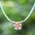 Rose gold-plated pendant necklace, 'Rose Gold Beach' - Rose Gold-Plated Jasper Beaded Pendant Necklace (image 2) thumbail