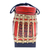 Decorative bamboo jar, 'Lanna Letter in Medium' - Hand Made Decorative Bamboo and Wood Jar (image 2c) thumbail