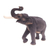 Teak wood sculpture, 'Elephant Father' - Hand Made Teak Wood Elephant Sculpture