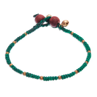 Gemstone beaded macrame bracelets, 'Simply Chill' (set of 5) - Hand-Knotted Gemstone Macrame Bracelets (Set of 5)