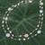 Cultured pearl beaded necklace, 'Glowing Coins in Peach' - Cultured Freshwater Pearl and Glass Beaded Necklace (image 2b) thumbail