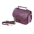 Leather sling bag, 'Vineyard Vacation' - Hand Made Maroon Leather Sling Bag