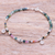 Tourmaline and agate charm bracelet, 'Natural Mind in Green' - Tourmaline and Agate Beaded Charm Bracelet (image 2) thumbail