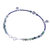 Lapis lazuli and agate charm bracelet, 'Natural Mind in Blue' - Lapis Lazuli and Agate Beaded Charm Bracelet (image 2e) thumbail