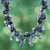 Multi-gemstone beaded necklace, 'Wishing Pool' - Handmade Agate and Cultured Pearl Beaded Necklace (image 2) thumbail
