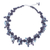 Multi-gemstone beaded necklace, 'Wishing Pool' - Handmade Agate and Cultured Pearl Beaded Necklace (image 2d) thumbail