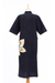 Batik cotton shift dress, 'Relaxed Flora' - Batik Cotton Floral-Motif Shift Dress (image 2e) thumbail