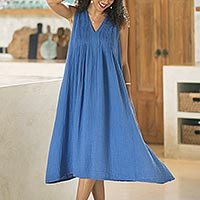 Featured review for Cotton A-line dress, Day Off