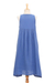 Cotton A-line dress, 'Day Off' - Sleeveless Cotton A-Line Dress (image 2e) thumbail