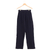 Cotton pants, 'Cool Classic in Black' - Handcrafted Double Gauze Cotton Pants (image 2a) thumbail
