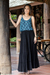 Cotton skirt, 'Simple Vow in Black' - Black Cotton Gauze Skirt from Thailand thumbail