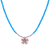 Rose gold-plated howlite pendant necklace, 'Dreamy Skies' - Rose Gold-Plated Howlite Pendant Necklace thumbail
