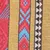 Leather-accented cotton blend sling bag, 'Joyful Journey in Red-Yellow' - Leather-Accented Patchwork Sling Bag from Thailand