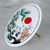 Hand-painted cotton and bamboo parasol, 'Tree of Love' - Hand-Painted Cotton Parasol with Bamboo Frame