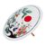 Hand-painted cotton and bamboo parasol, 'Tree of Love' - Hand-Painted Cotton Parasol with Bamboo Frame