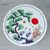 Hand-painted cotton and bamboo parasol, 'Tree of Love' - Hand-Painted Cotton Parasol with Bamboo Frame