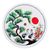 Hand-painted cotton and bamboo parasol, 'Tree of Love' - Hand-Painted Cotton Parasol with Bamboo Frame