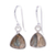 Labradorite dangle earrings, 'Romance Beach' - Labradorite and Sterling Silver Dangle Earrings thumbail