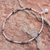 Rhodochrosite beaded bracelet, 'Softest Voice in Natural' - Sterling Silver and Rhodochrosite Beaded Bracelet (image 2) thumbail