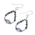 Sterling silver dangle earrings, 'Melted Cosmos' - Sterling Silver Beaded Dangle Earrings from Thailand