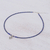 Lapis lazuli pendant necklace, 'Lonely Hearts' - Lapis Lazuli Heart-Motif Pendant Necklace (image 2c) thumbail