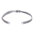 Sterling silver cuff bracelet, 'Strong Bond' - Hand Made Sterling Silver Cuff Bracelet (image 2c) thumbail