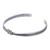 Sterling silver cuff bracelet, 'Strong Bond' - Hand Made Sterling Silver Cuff Bracelet (image 2d) thumbail
