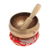 Singing bowl set, 'Mantra' (3 pcs) - Handmade Brass Alloy Singing Bowl Set (3 Pcs)