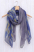 Cotton batik scarves, 'Batik Vacation' (pair) - Woven Cotton Batik Scarves from Thailand (Pair) (image 2) thumbail