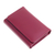 Leather wallet, 'Claret Dreams' - Unisex Leather Trifold Wallet (image 2a) thumbail