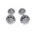 Marcasite stud earrings, 'Remember My Name' - Marcasite and Sterling Silver Stud Earrings thumbail