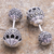 Marcasite stud earrings, 'Remember My Name' - Marcasite and Sterling Silver Stud Earrings (image 2b) thumbail