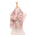 Hand-painted silk scarf, 'Speckled Lanna' - Hand-Painted Speckled Silk Scarf (image 2b) thumbail