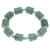 Jade beaded stretch bracelet, 'Heavenly Essence' - Artisan Crafted Jade Beaded Stretch Bracelet thumbail