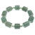 Jade beaded stretch bracelet, 'Heavenly Essence' - Artisan Crafted Jade Beaded Stretch Bracelet (image 2c) thumbail