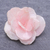 Natural flower brooch pin, 'Pale Pink Hydrangea' - Thai Resin Coated Natural Pink Hydrangea Bloom Brooch Pin (image 2b) thumbail