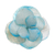 Natural flower brooch pin, 'Pale Blue Hydrangea' - Thai Resin Coated Natural Blue Hydrangea Brooch Pin (image 2a) thumbail