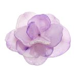 Natural flower brooch pin, 'Violet Hydrangea' - Thai Preserved Violet Hydrangea Brooch Pin