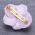 Natural flower brooch pin, 'Violet Hydrangea' - Thai Preserved Violet Hydrangea Brooch Pin (image 2c) thumbail