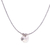 Silver pendant necklace, 'Early Bird' - Karen Silver Pendant Necklace with Bird Motif thumbail