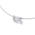Silver pendant necklace, 'Early Bird' - Karen Silver Pendant Necklace with Bird Motif (image 2f) thumbail